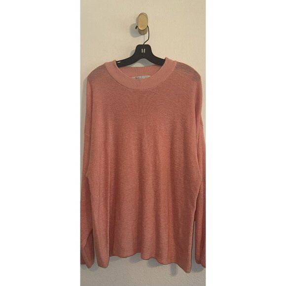 2 Piece Free People Beach Lounge Cozy Cotton Blend Sweater and Shorts Set L - Picture 2 of 8